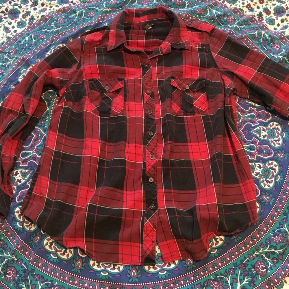 Torrid plaid shirt